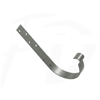 Hak dokrokwiowy stalowy ⌀ 150 firmy KROP kolor antracyt metaliczny